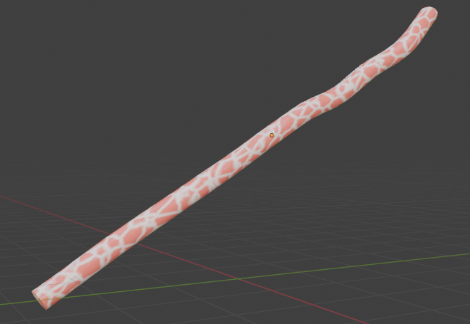 Coral Bindle Stick