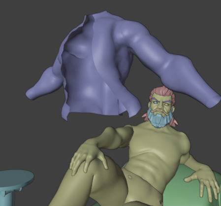 Shirt ghost! It's basically just his skin!