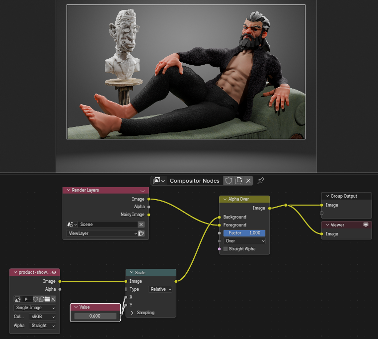 Easier to use a background image than make a subtle but interesting thing from scratch Alpha-Over for the win!