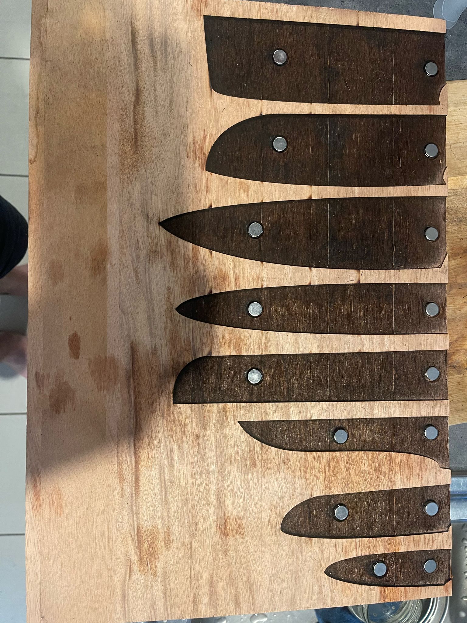 Laser cutting complete