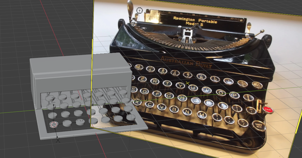 Typewriter Mockup